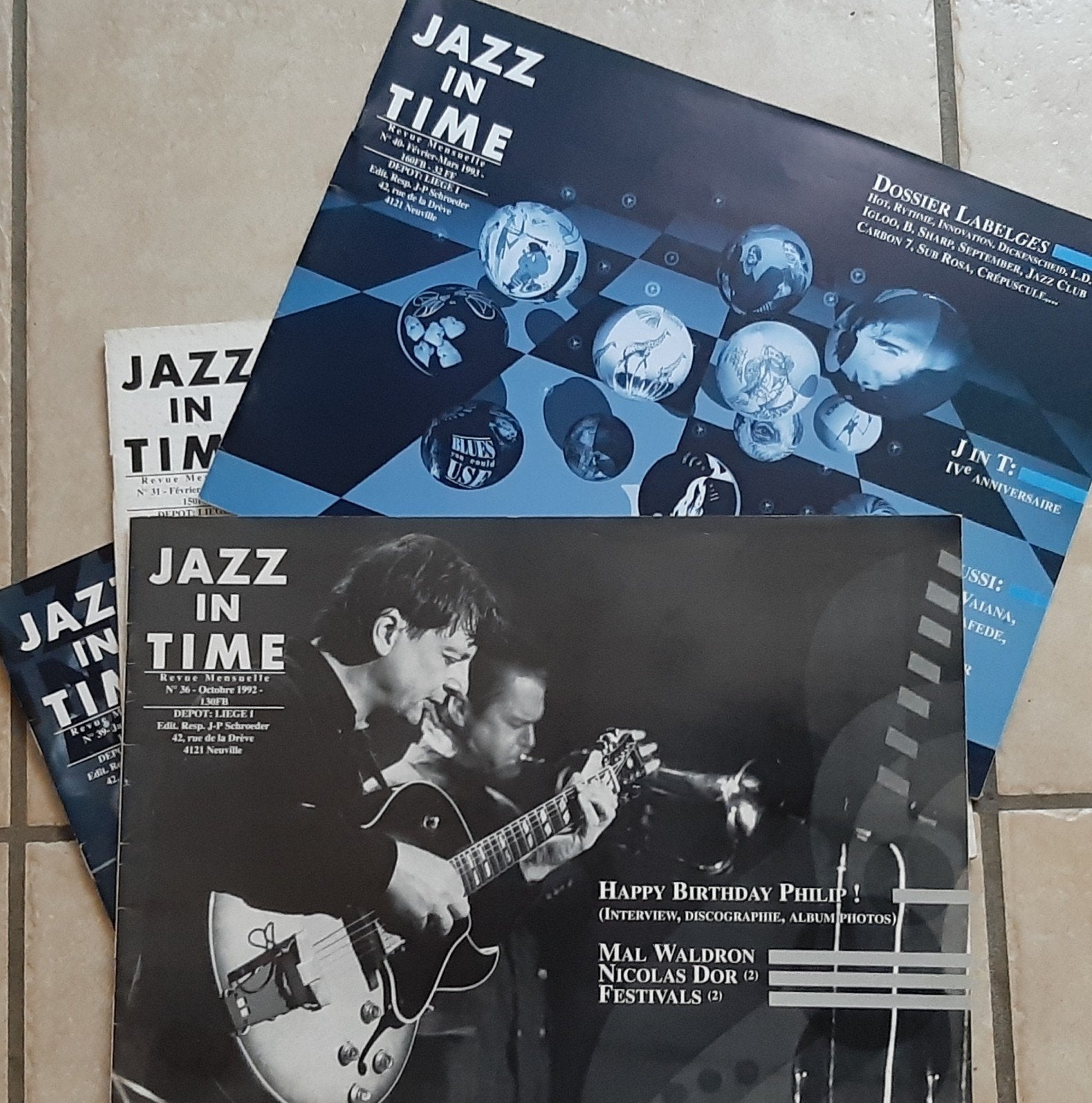 Revues Jazz In Time, CD & DVD, Enlèvement, Jazz