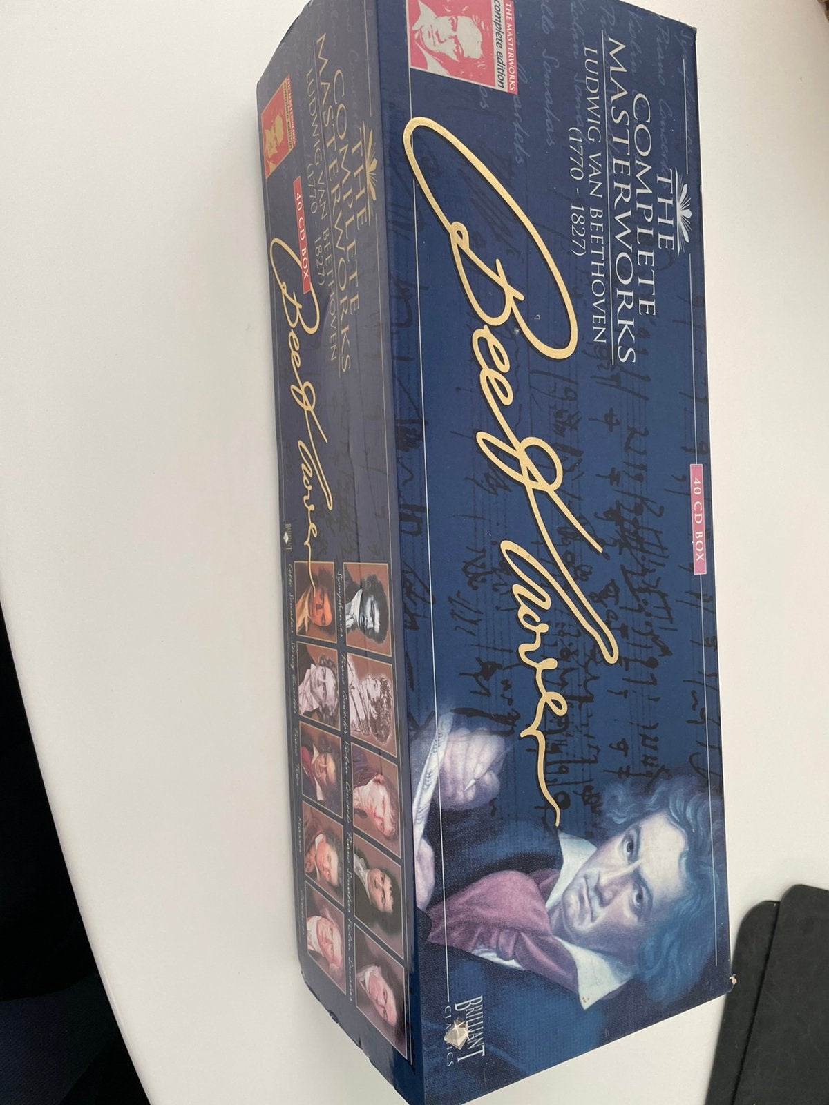 40 cd’s Beethoven, Cd's en Dvd's, Ophalen, Boxset, Opera of Operette, Zo goed als nieuw