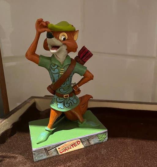 Disney traditions  robin hood (nieuw)in box, Ophalen, Overige figuren, Nieuw, Beeldje of Figuurtje