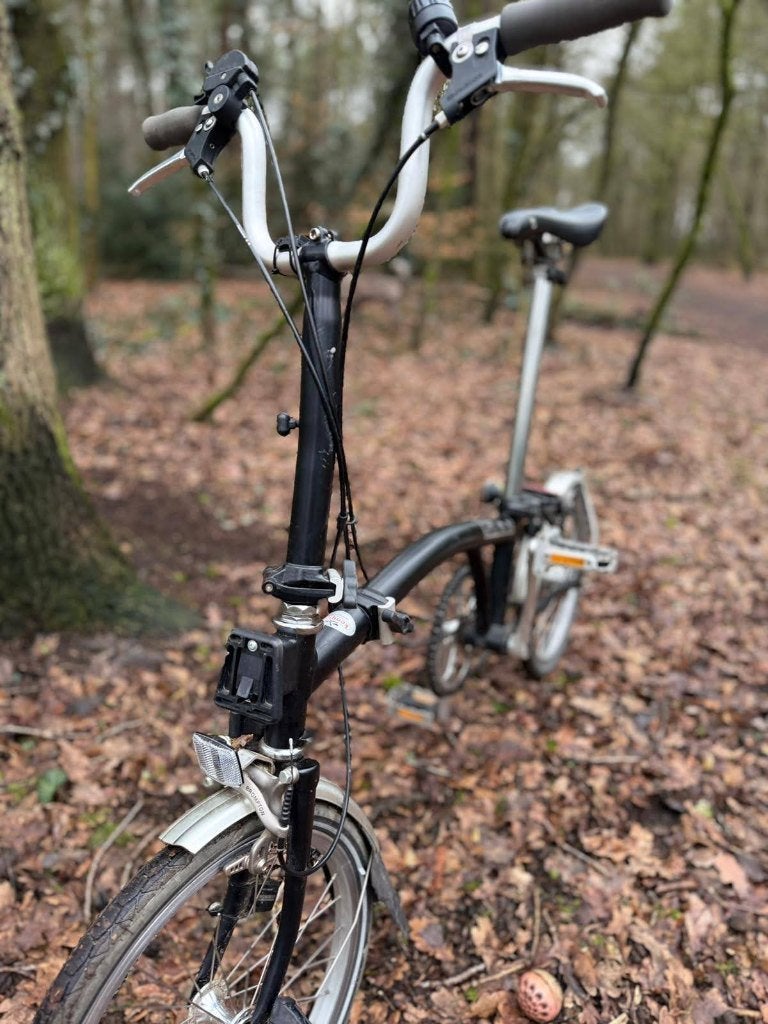 Brompton vouwfiets met telescopisch zadelpen., Fietsen en Brommers, Ophalen of Verzenden, Brompton, Versnellingen