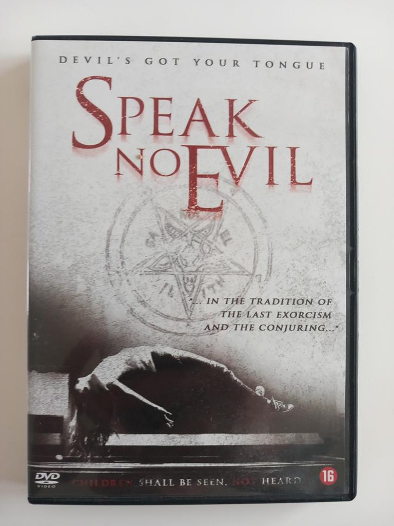 Dvd Speak no Evil (Horrorfilm), Cd's en Dvd's, Ophalen of Verzenden, Spoken en Geesten