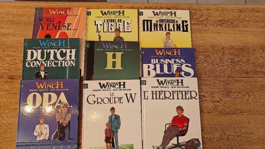 BD Largo Winch, Plusieurs BD, Enlèvement, Utilisé, Francq - Van Hamme