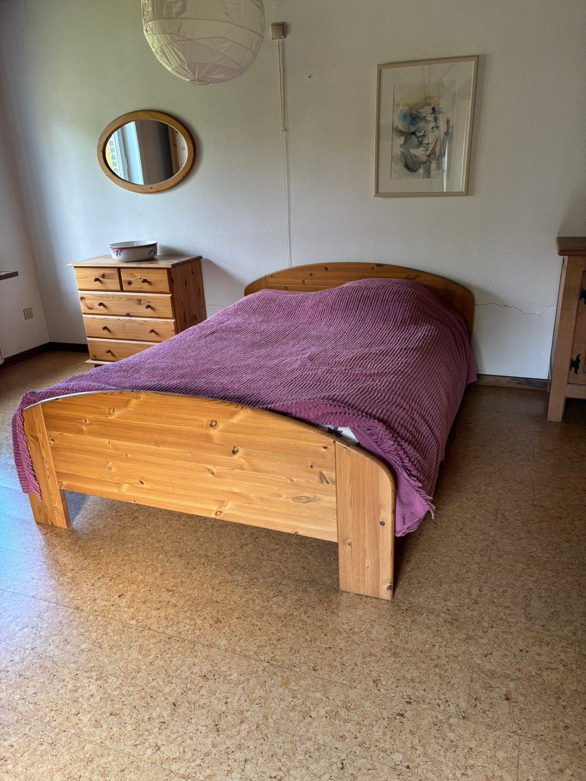 Tweepersoonsbed met kasten, Huis en Inrichting, Ophalen, Zo goed als nieuw