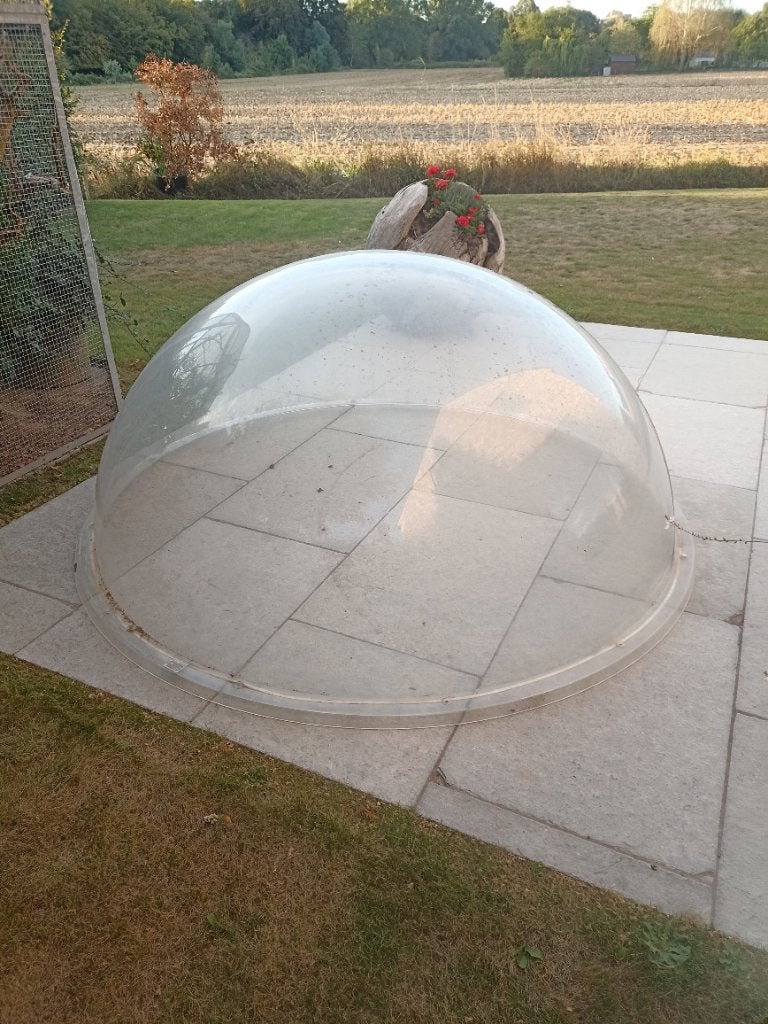 Koepel, Doe-het-zelf en Bouw, Glas en Ramen, Ophalen, Gebruikt, 160 cm of meer, Dakraam