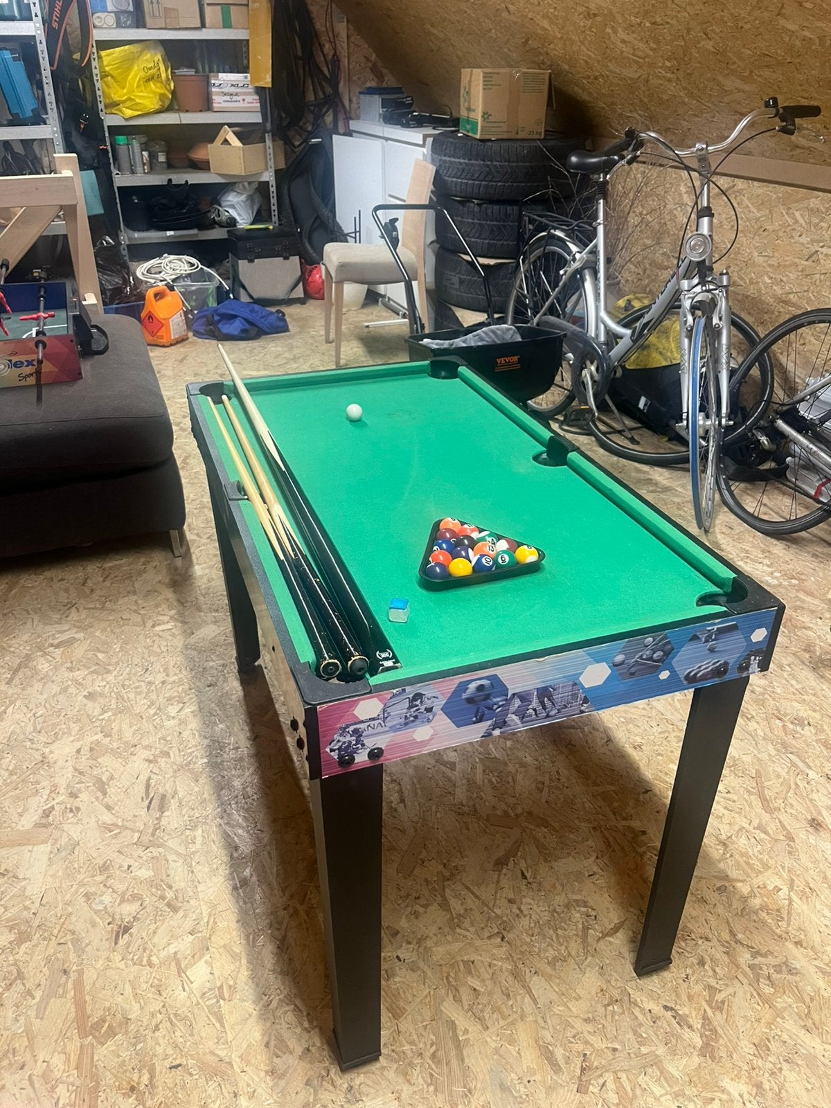Multifunctionele tafel, Ophalen, Gebruikt