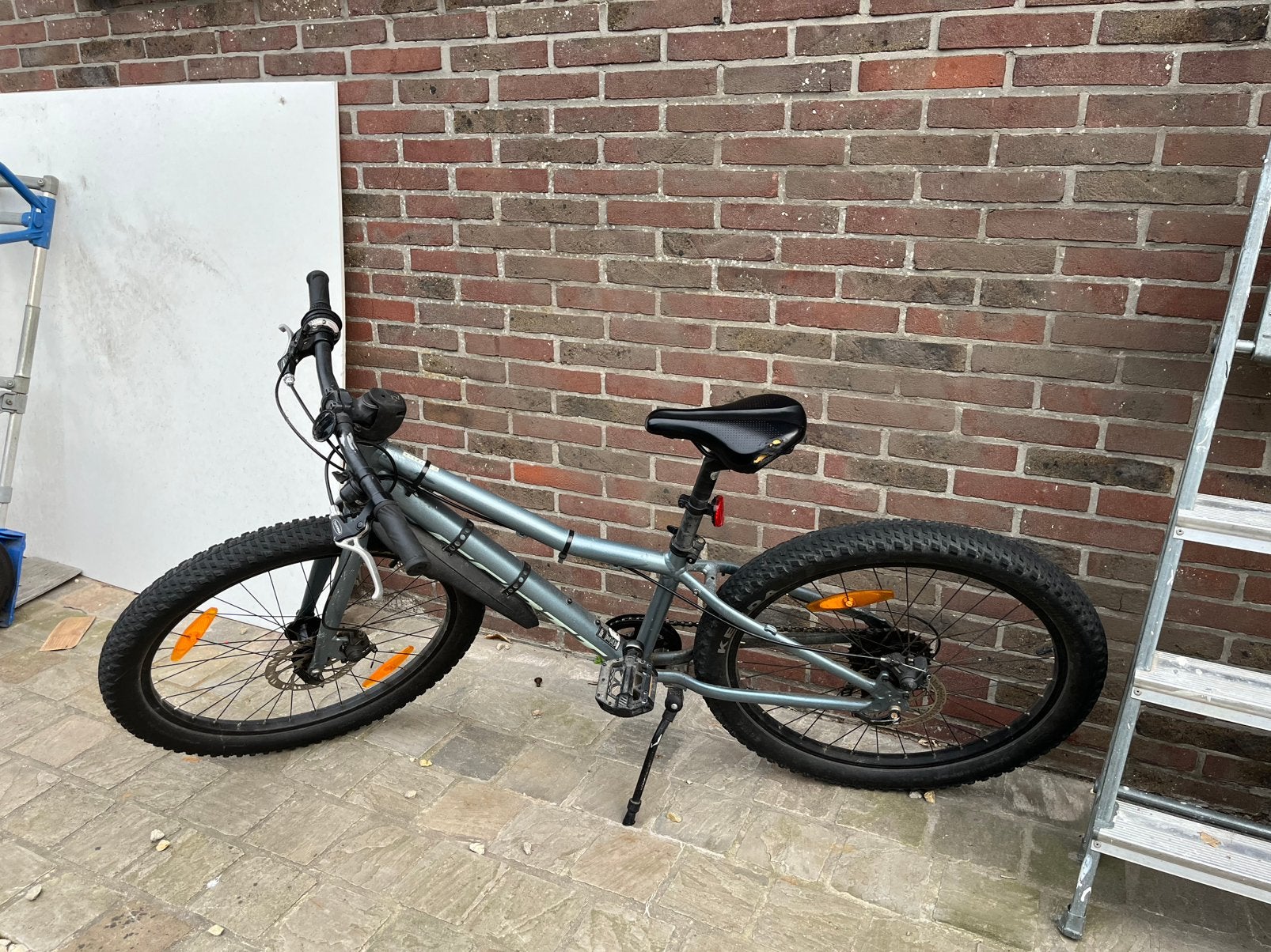 Fiets 10-12 jaar, Fietsen en Brommers, Ophalen, Gebruikt, Heren