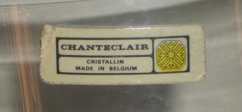 VASE VINTAGE EN VERRE FUMÉ CHANTECLAIR (DUROBOR) CA 1960/65, Enlèvement ou Envoi