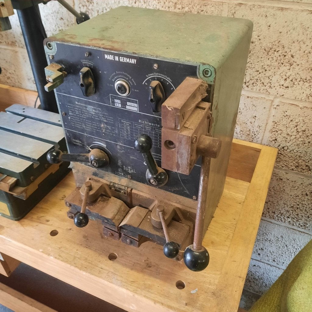 Soudeuse de lame ideal pour scie à ruban machine à bois, Enlèvement