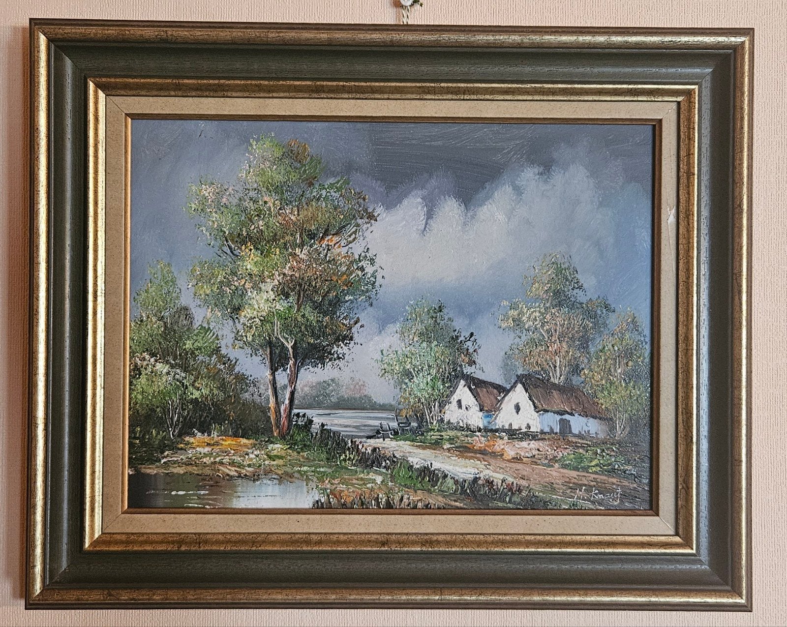 Henner Knauf, Antiquités & Art, Enlèvement, Impressionniste, Toile