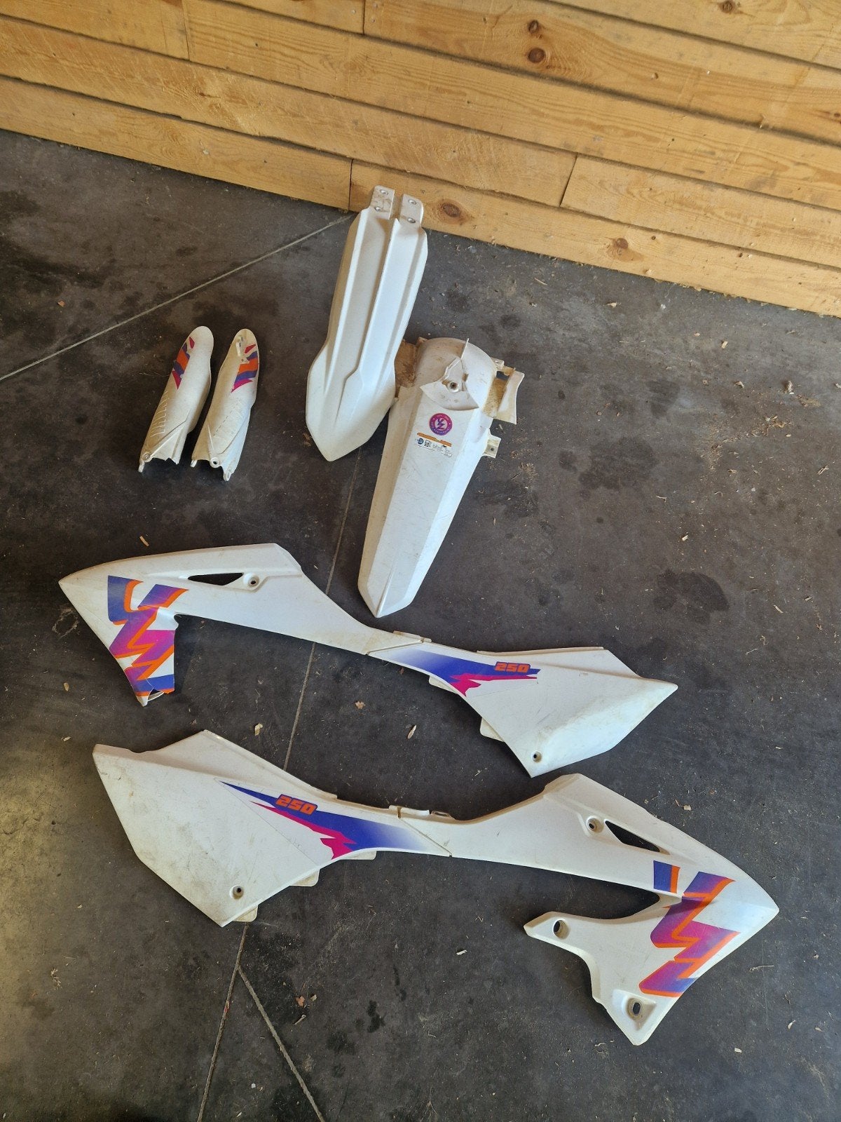 Originele kappenset 2024 yamaha yz250 yz125, Motoren, Ophalen of Verzenden