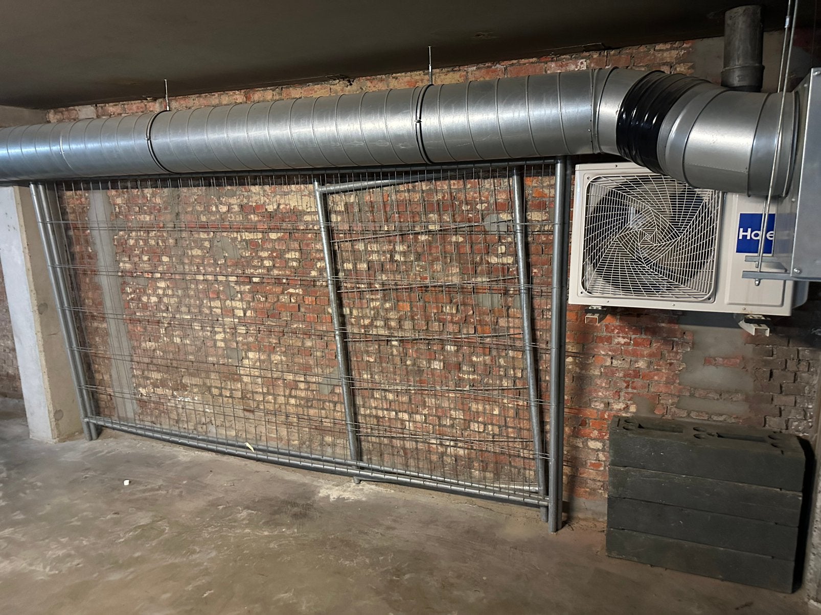 Mobiel bouwhek, Tuin en Terras, Ophalen, Zo goed als nieuw, IJzer, Overige typen