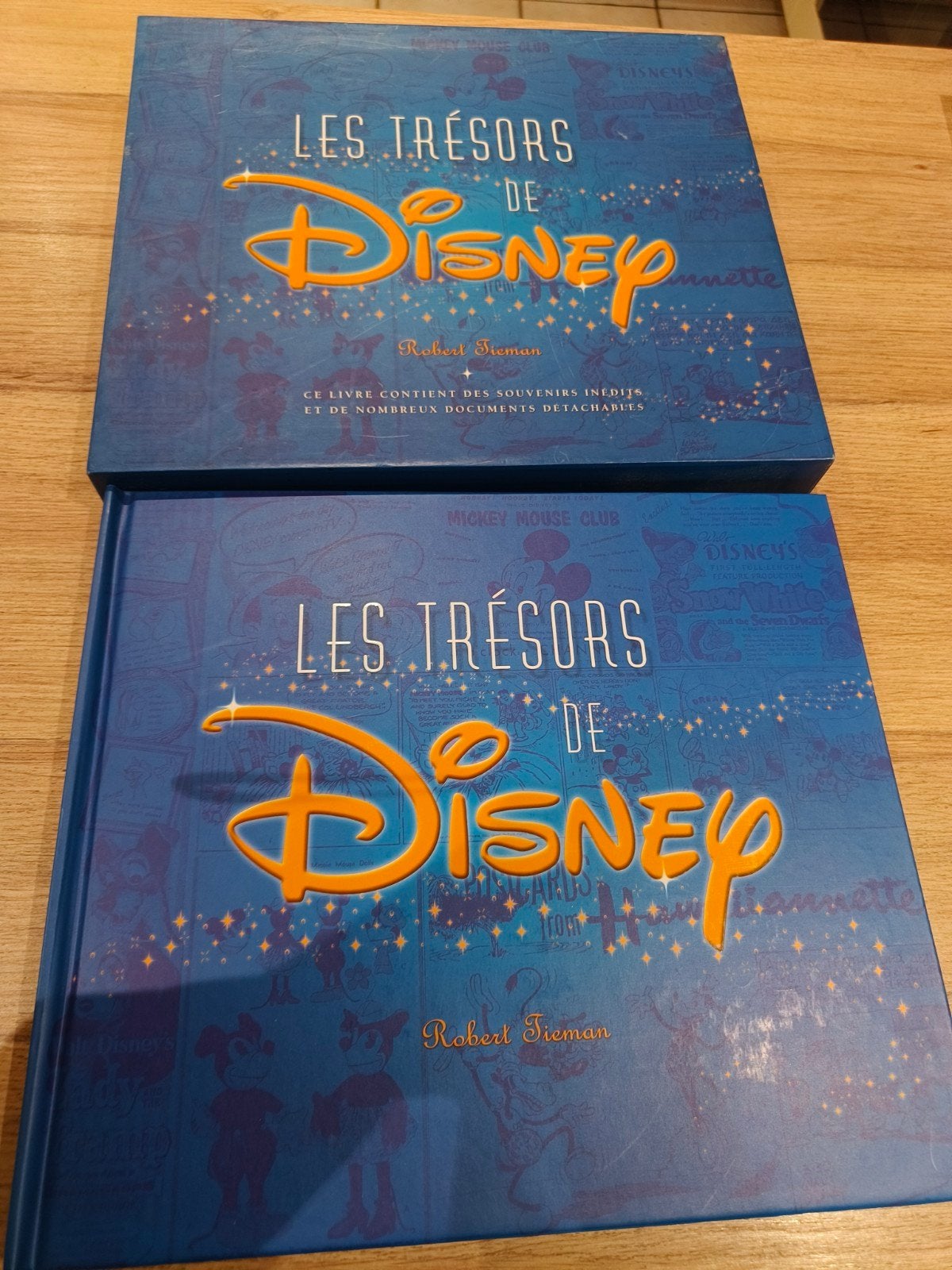 boek les tresors de disney, Ophalen