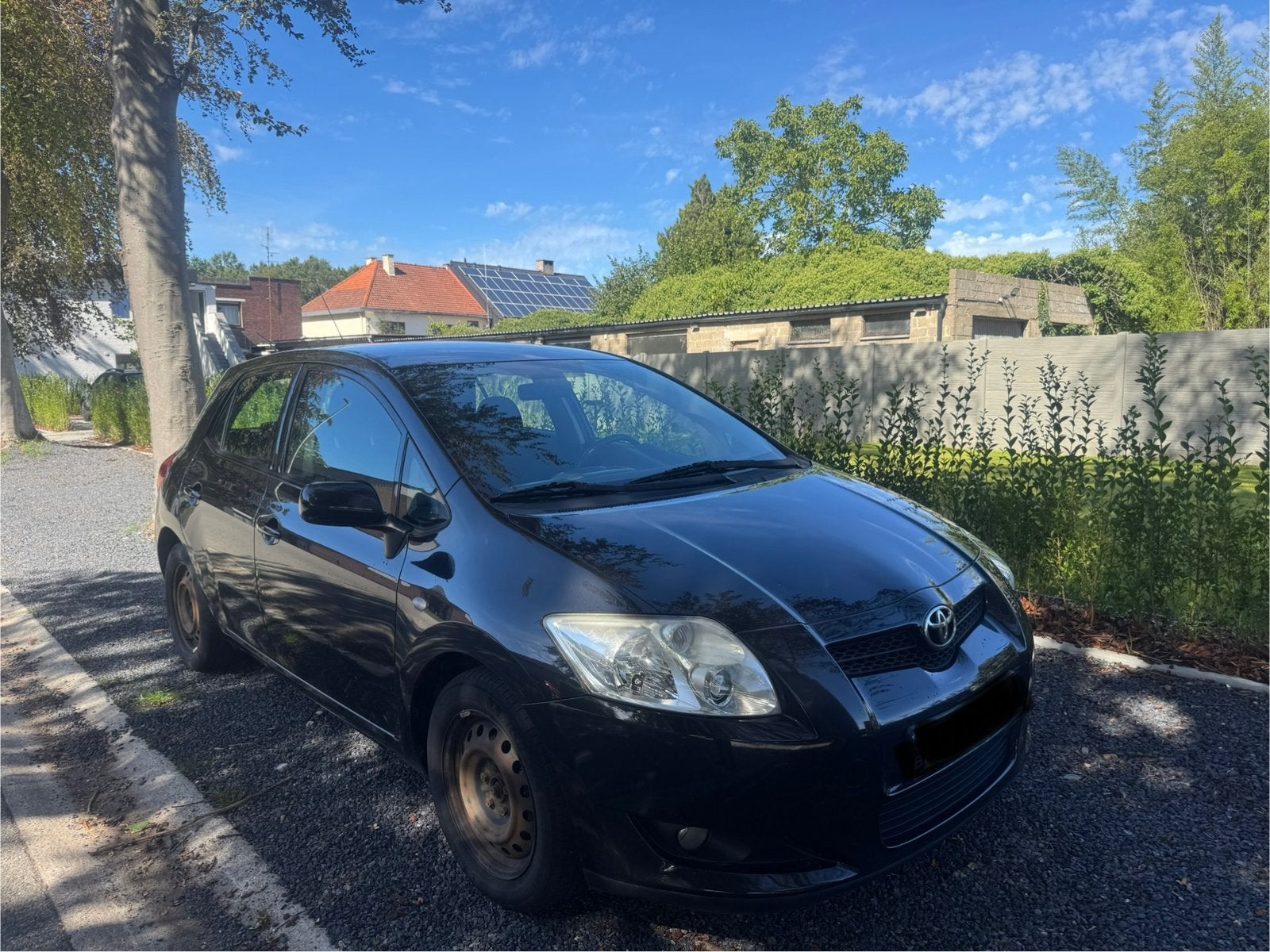 Toyota Auris , 1.4D4D , Bj 2008  , Airco, Autos, Toyota, Achat, Boîte manuelle, Noir, 5 portes