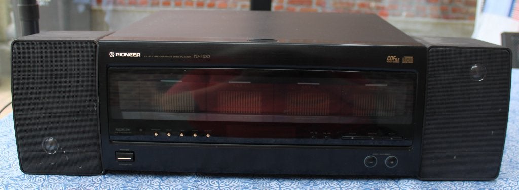 Pioneer CD speler - PD-F100 met bijpassende Luidsprekers, Ophalen of Verzenden, Niet werkend, Pioneer, Wisselaar
