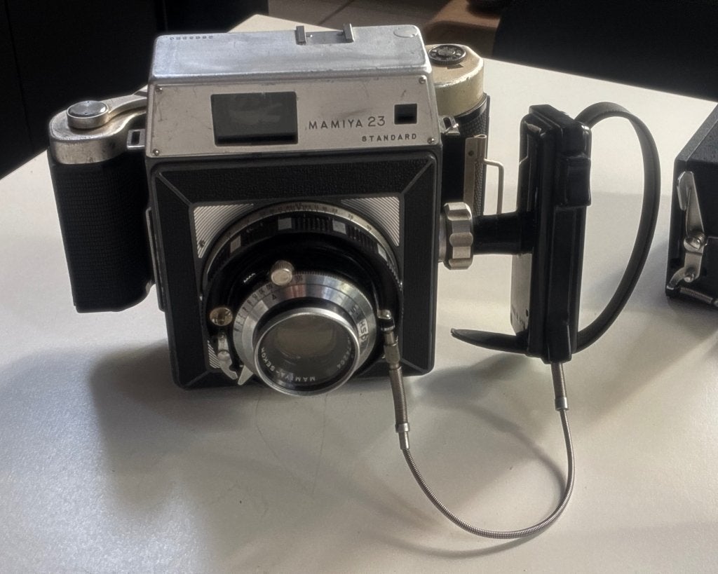 Mamiya 23 standard 6x9 rangefinder, Enlèvement ou Envoi, Utilisé