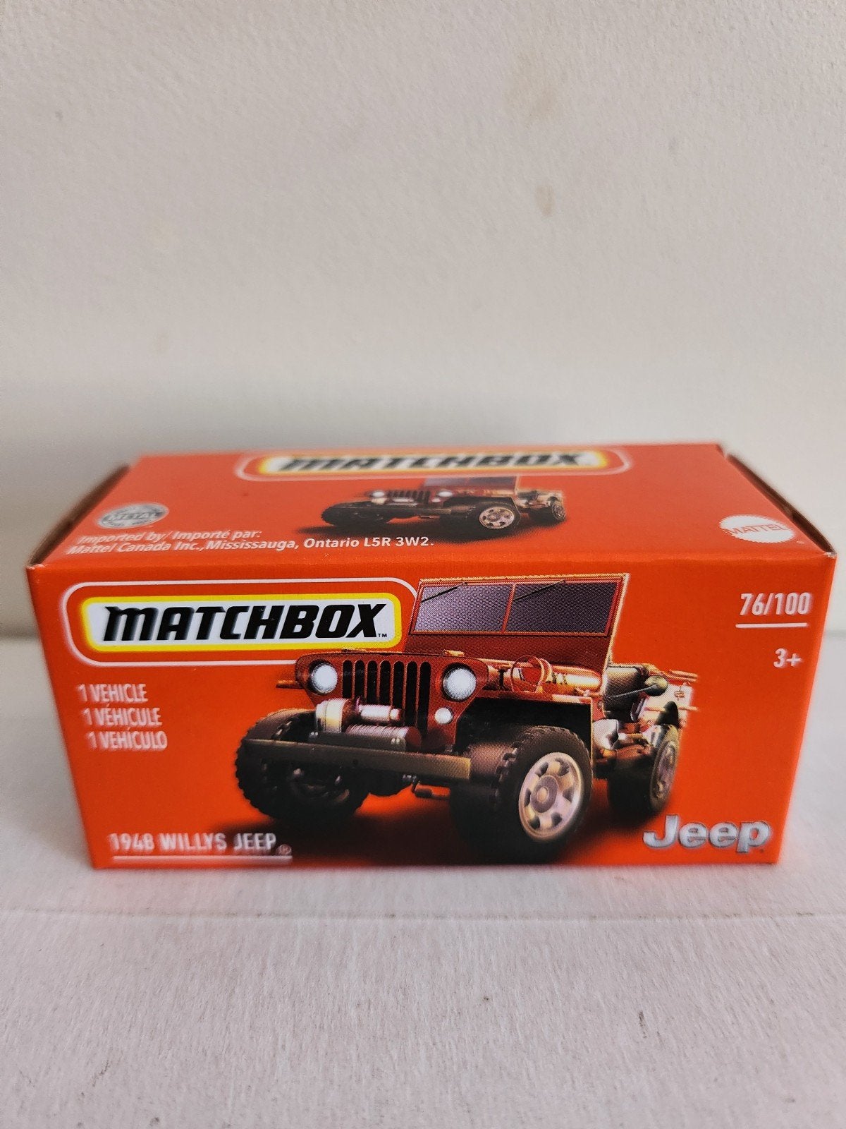 Matchbox Power Grabs 1948 Willy's Jeep (2021), Hobby & Loisirs créatifs, Enlèvement ou Envoi
