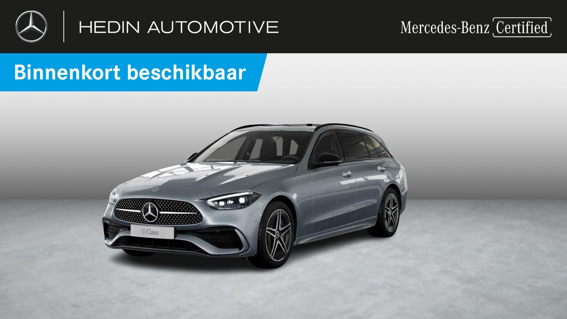 Mercedes-Benz C-Klasse 300 e Break AMG Line | Night Pack | P, Autos, Argent ou Gris, Achat, 1800 kg, Entreprise
