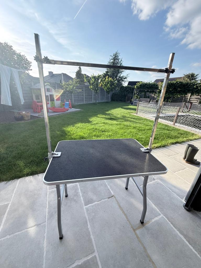 Inklapbare honden trim tafel, Dieren en Toebehoren, Ophalen, Zo goed als nieuw