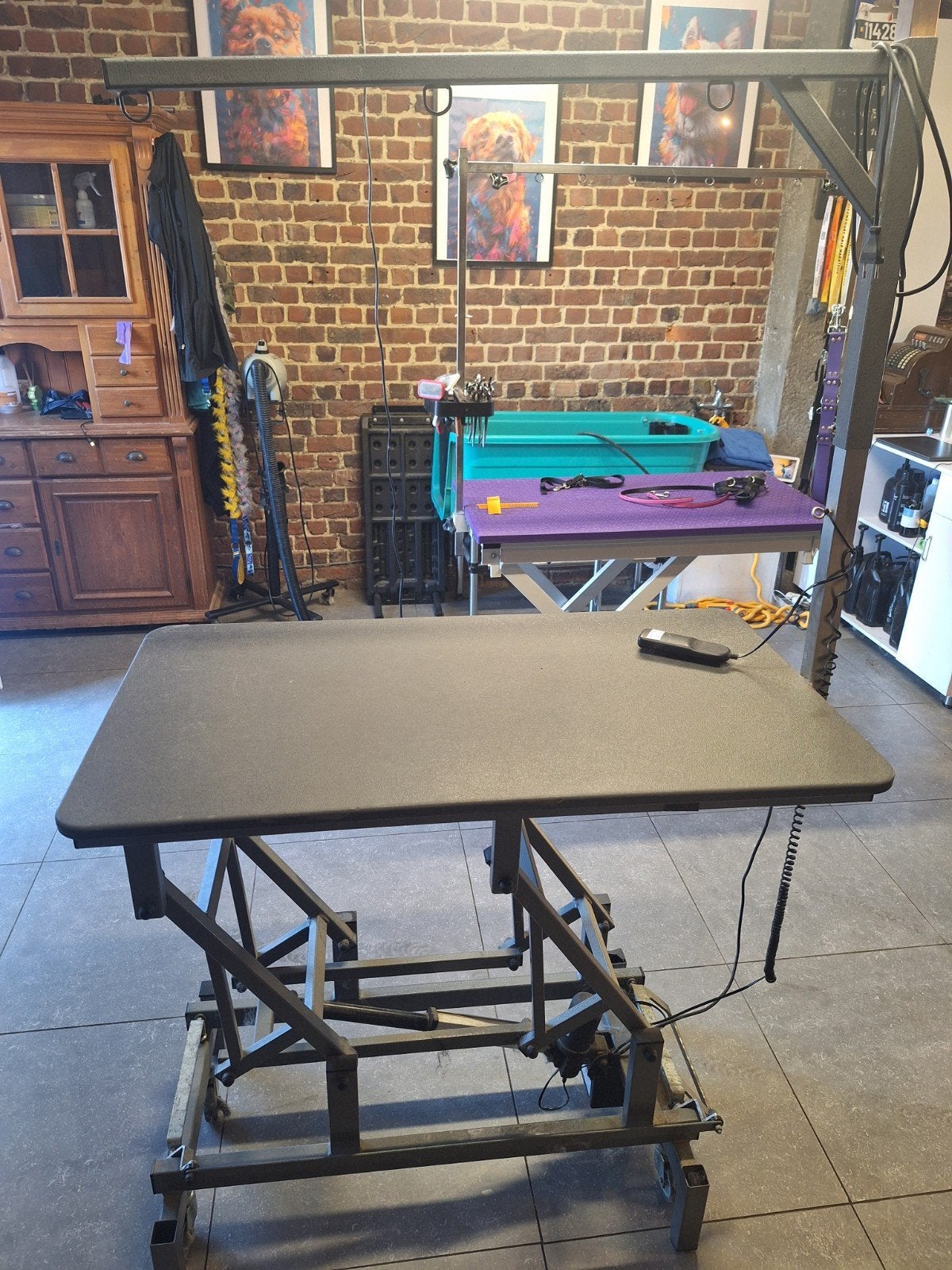 elektrische tafel, Enlèvement