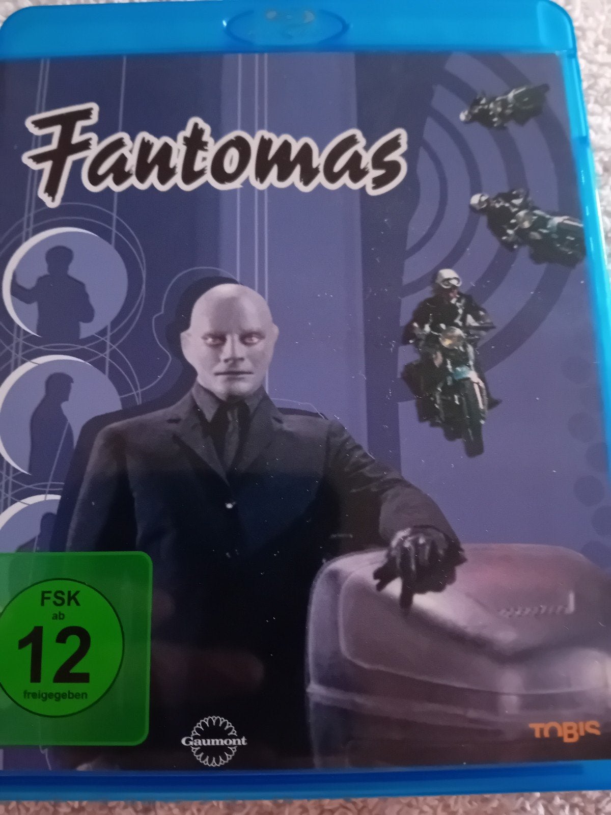 fantomas, Allemand, Comme neuf, Enlèvement, Blu-ray