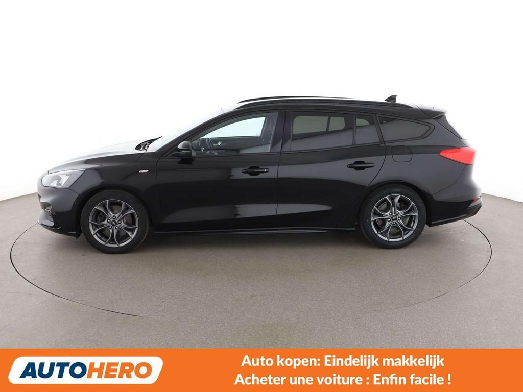 Ford Focus 1.0 EcoBoost ST-Line (bj 2020), Auto's, Stof, Gebruikt, Zwart, 5 deurs