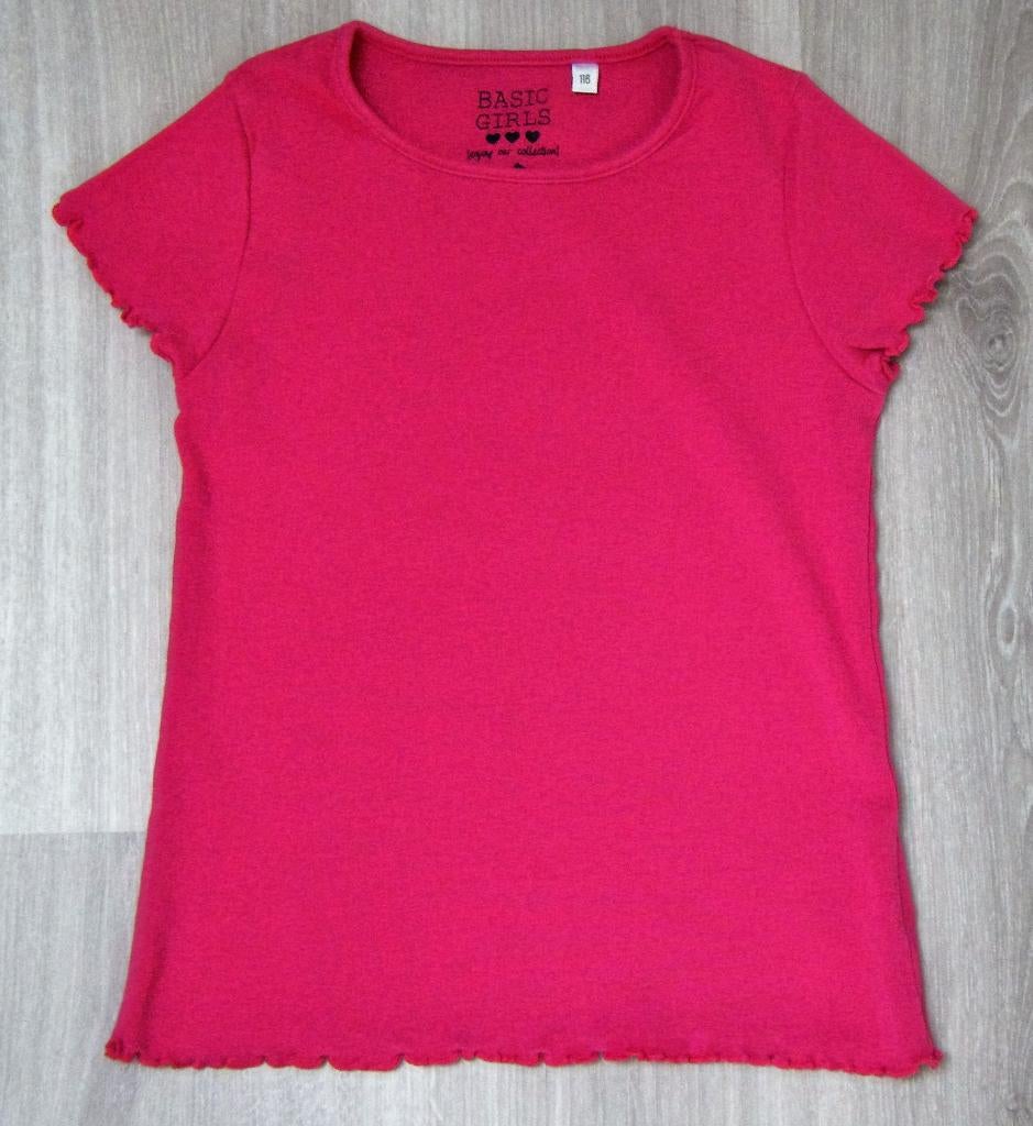 T-shirt C&A, maat 116, Kinderen en Baby's, Kinderkleding | Maat 116, C&A, Meisje, Ophalen of Verzenden, Zo goed als nieuw
