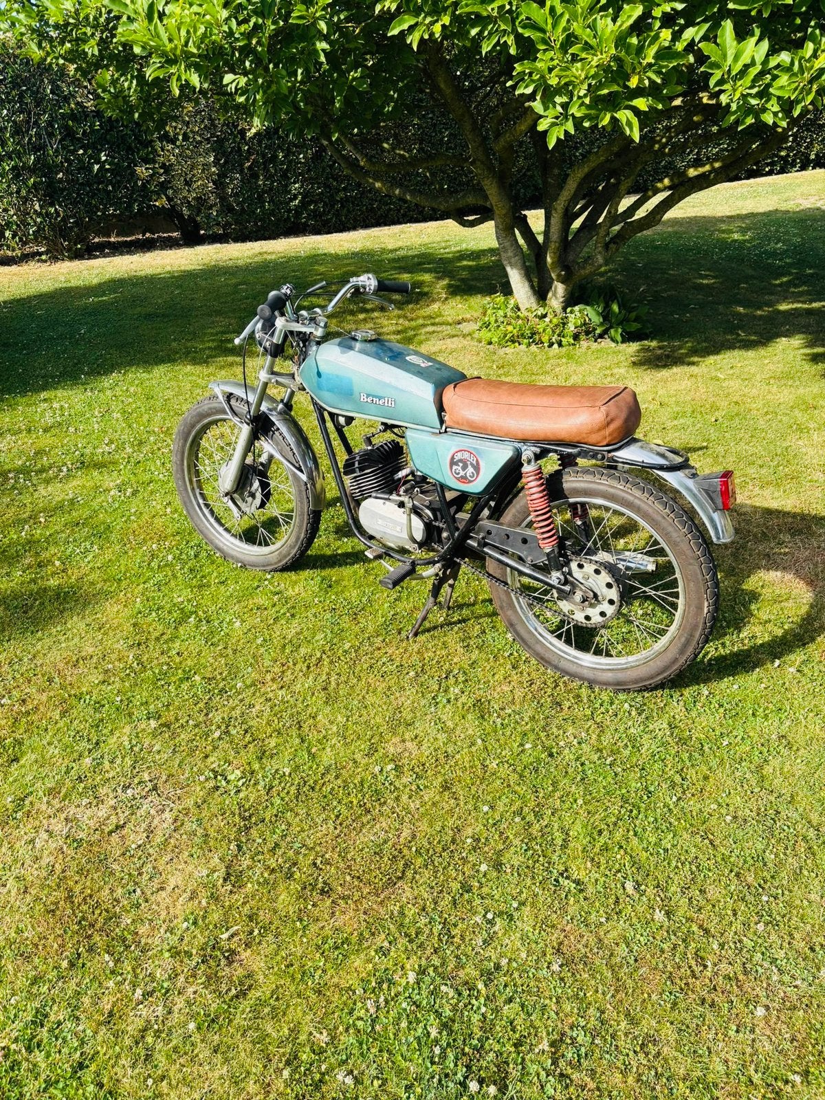 Benelli T50 ‘77, Fietsen en Brommers, Brommers | Oldtimers, Klasse B (45 km/u), 50 cc, 5 versnellingen, Ophalen
