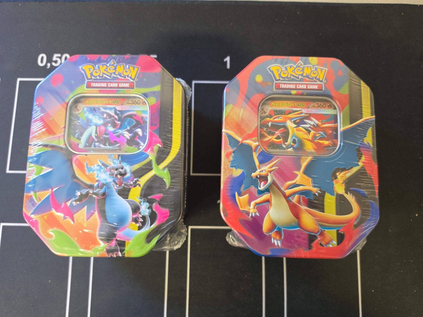 Pokémon Charizard tins, Ophalen