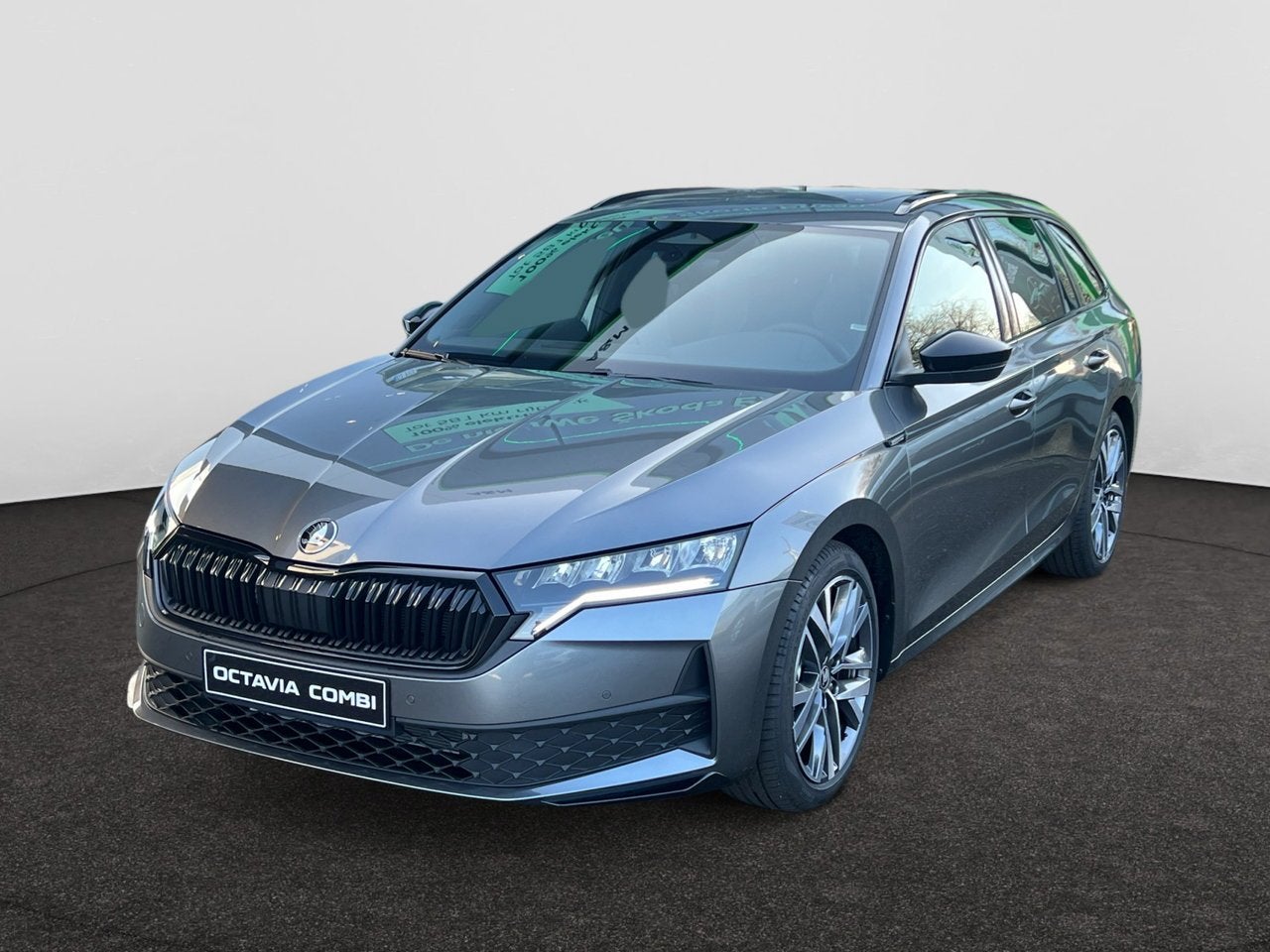 Skoda Octavia Combi Octavia Combi Sportline 1,5 TSI m-HEV 11, Auto's, Break, Zilver of Grijs, Octavia, Adaptive Cruise Control