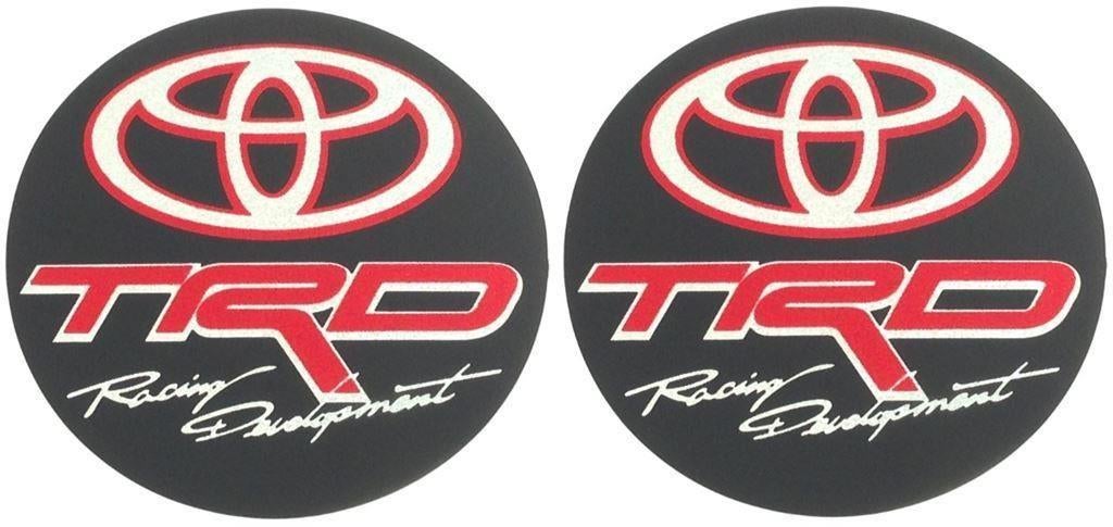 TRD Toyota Racing Development metallic sticker set #2, Envoi
