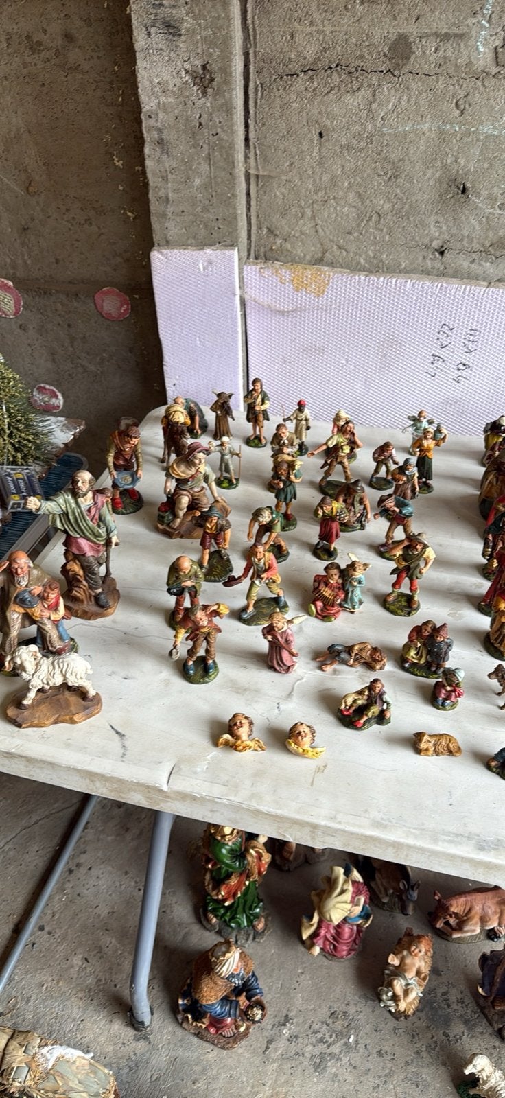Kertsfiguren kerstbeelden, Diversen, Ophalen, Zo goed als nieuw