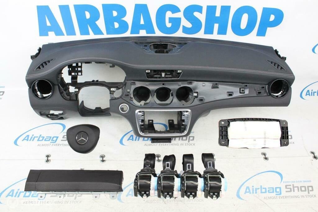 Airbag kit Tableau de bord couture Mercedes CLA Klasse C117, Enlèvement ou Envoi, Utilisé