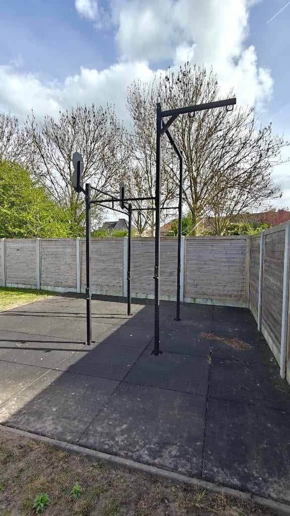 Muscle Power Outdoor Power Cage, Sport en Fitness, Ophalen, Zo goed als nieuw, Benen, Overige typen