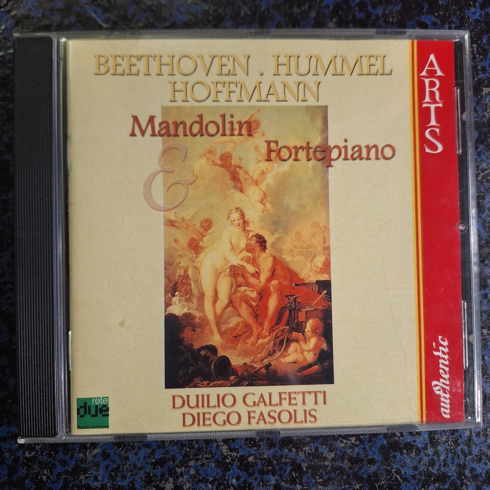 CD Beethoven, Hummel, Hoffman.  Mandolin & Fortepiano, CD & DVD, CD | Classique, Baroque