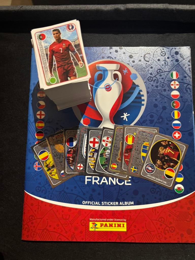 Panini euro 2016, Ophalen of Verzenden, Zo goed als nieuw