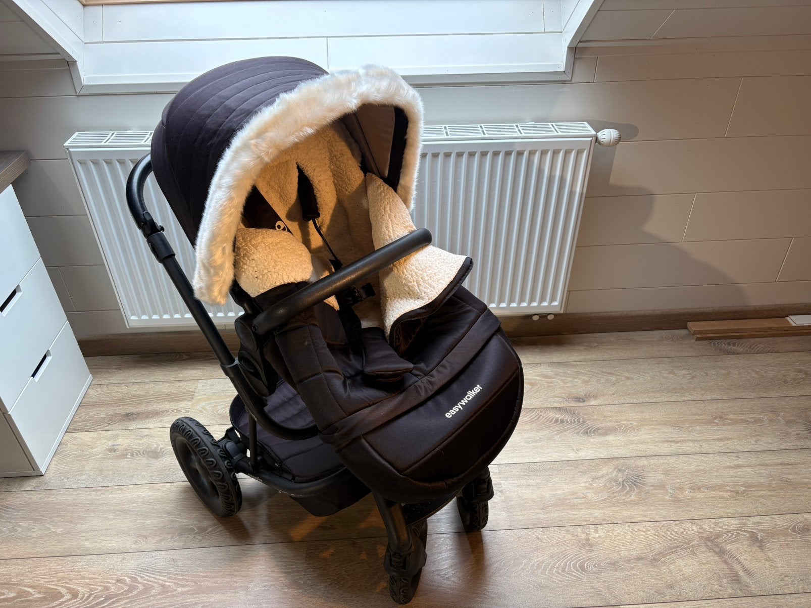 Easywalker Harvey2 Stroller All Terrain peak, Kinderen en Baby's, Kinderwagens en Combinaties, Gebruikt, Met reiswieg, Ophalen