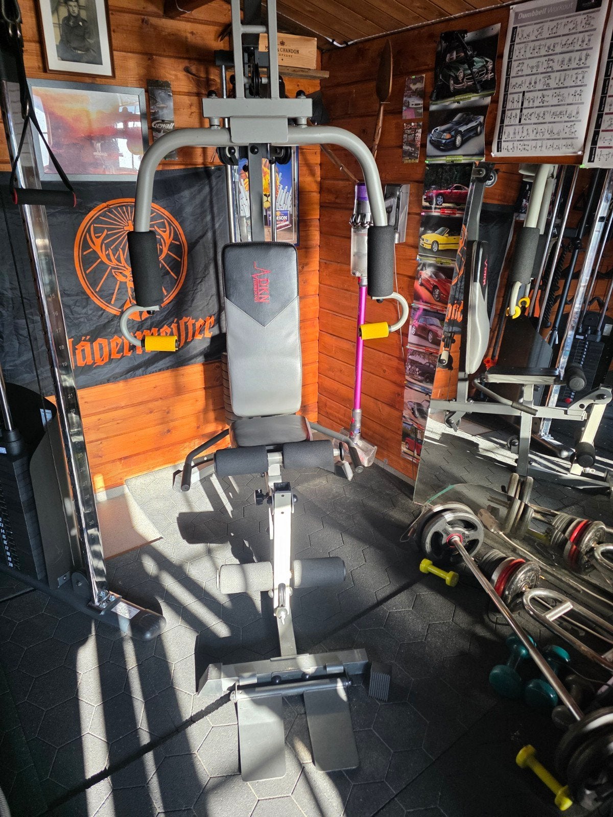 DKN multifunctioneel fitnesstoestel, Ophalen, Gebruikt, Benen