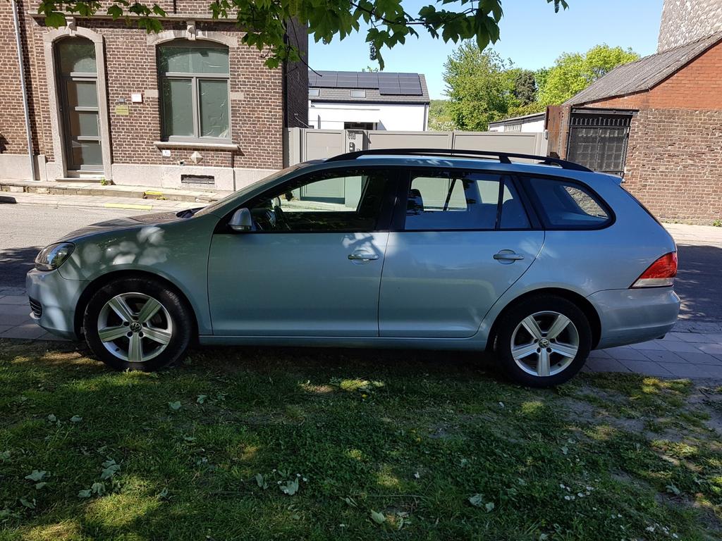 Golf 6 prête à immatriculation ctok 0486292743, Euro 5, Boîte manuelle, Capteur de stationnement, Bleu
