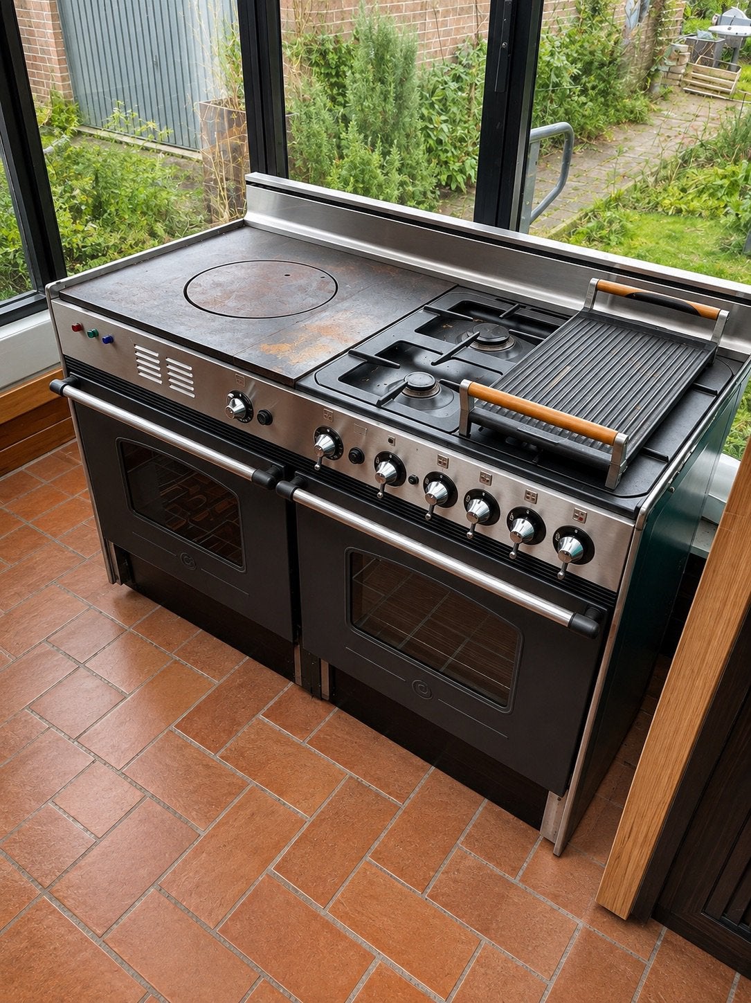 Fornuis Paul Bocuse - Rosières - 120cm, Elektronische apparatuur, Ophalen, 60 cm of meer, Zo goed als nieuw, Gas
