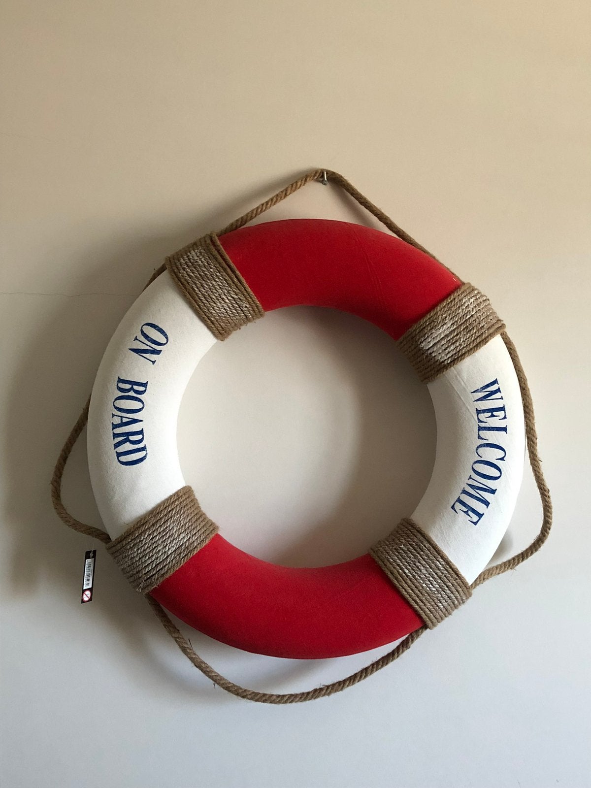 J line reddingsboei, Huis en Inrichting, Ophalen, Met ophangmogelijkheid, Nieuw, Wandbord