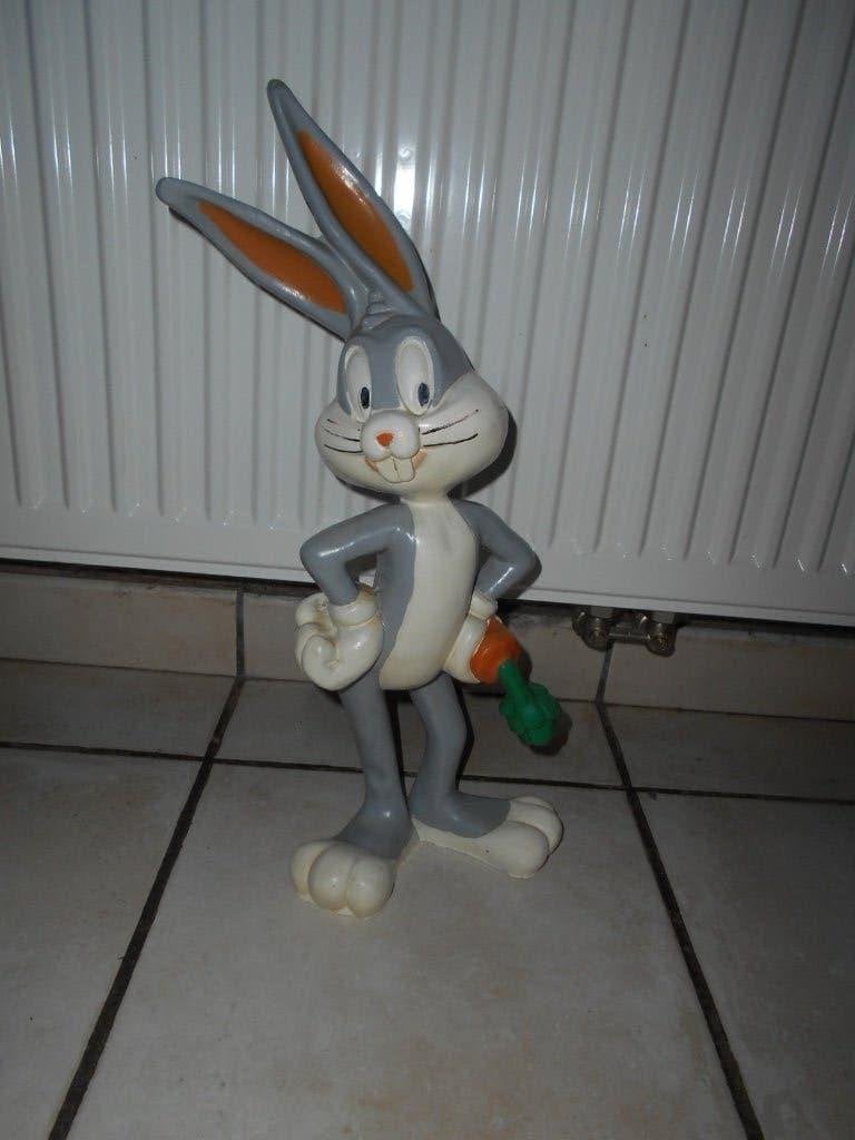 bugs bunny : figurine en résine polychrome (48 cm x 19 cm), Enlèvement, Comme neuf, Animal
