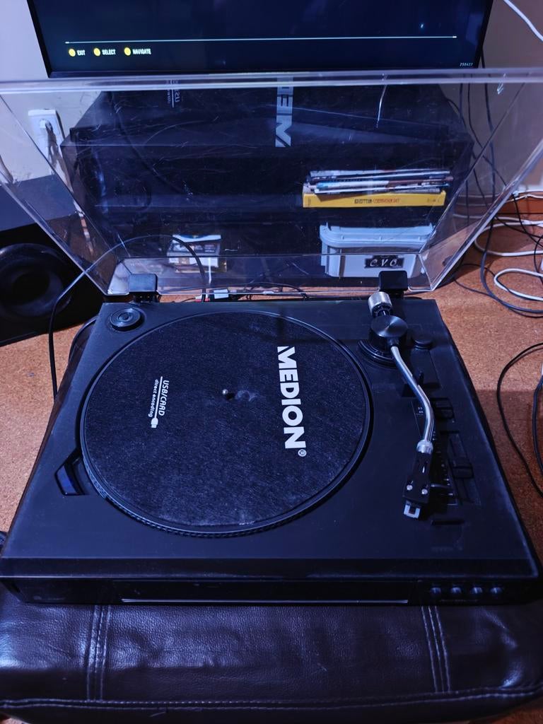 Tourne-disque Medion, Enlèvement ou Envoi, Utilisé, Tourne-disque, Autres marques
