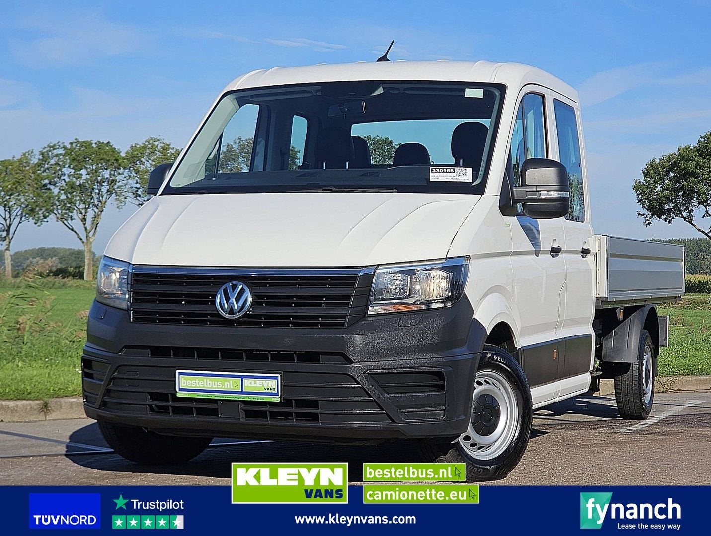 Volkswagen CRAFTER 35 2.0 L4 Dub-Cab Trekhaak, Auto's, Wit, Bedrijf, Te koop, ABS