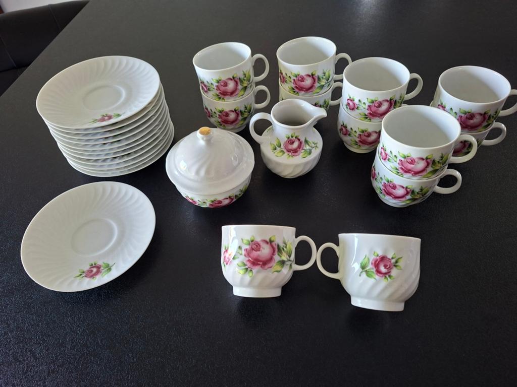 Joli service à café vintage Bareuther pour 12 personnes, Antiquités & Art, Enlèvement