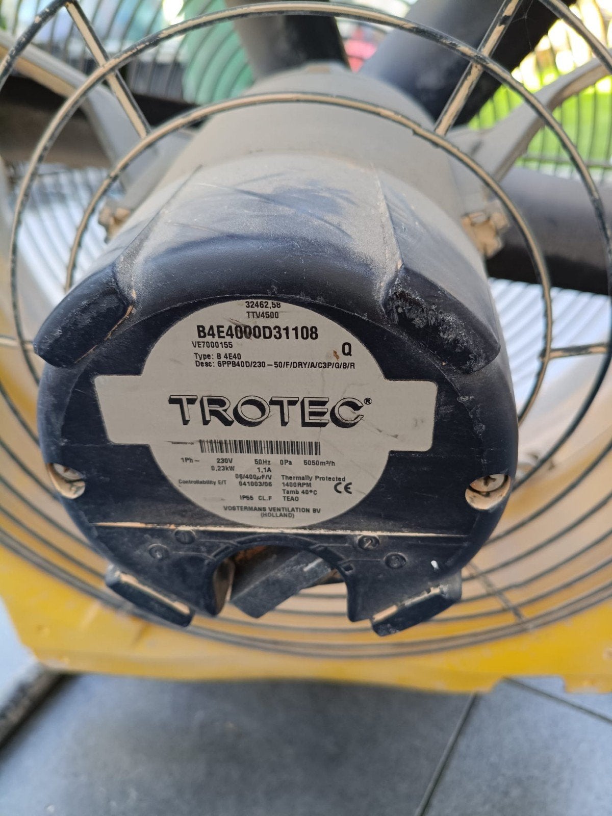 Ventilator professionele, Doe-het-zelf en Bouw, Ventilatie en Afzuiging, Ophalen, Ventilator