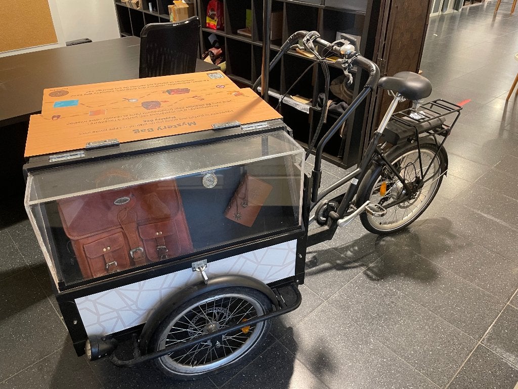 TRIporteur électrique / Vélo cargo – 800 km – 890 €, Fietsen en Brommers, Ophalen