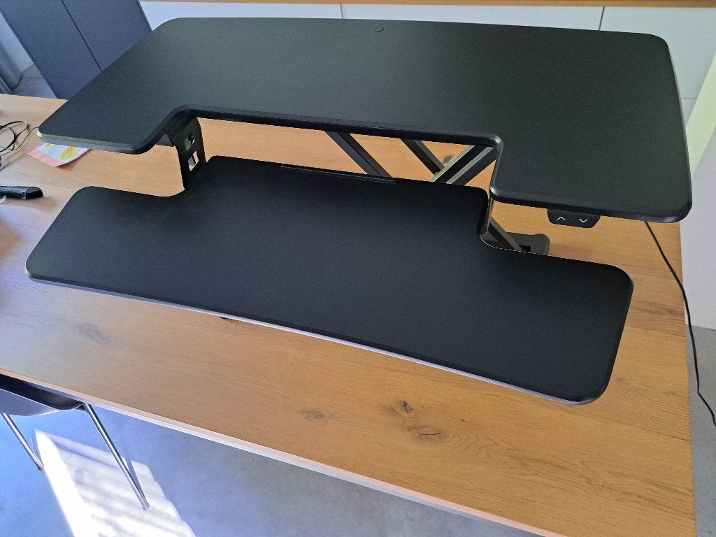 Zit sta bureau, Maison & Meubles, Bureaux, Autres marques, Métal, Bureau assis-debout, Électrique