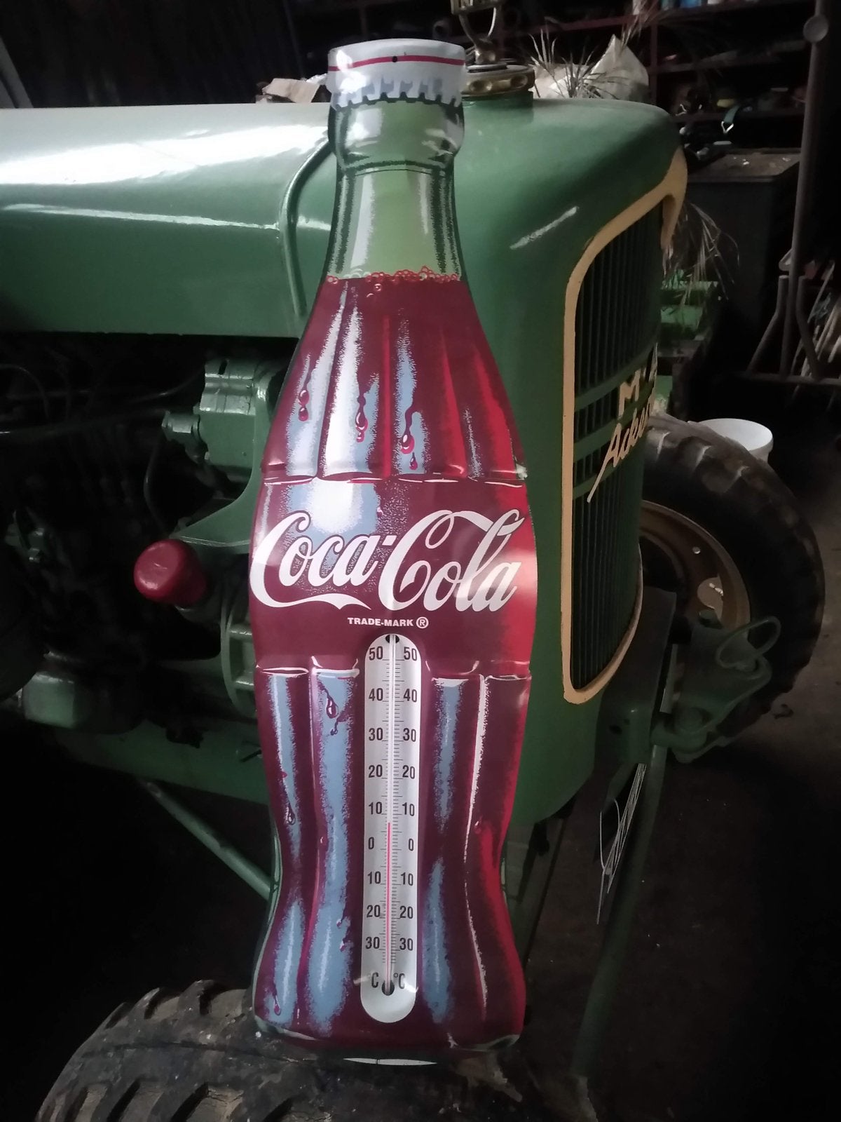 Originele Vintage Coca Cola Thermometer 1982., Ophalen of Verzenden, Gebruikt, Reclamebord