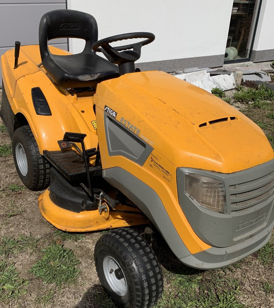 Zitmaaier STIGA ESTATE SENATOR HST 17 motor BRIGGS&STRATTON, Tuin en Terras, Ophalen, Gebruikt, Stiga, Elektrische starter