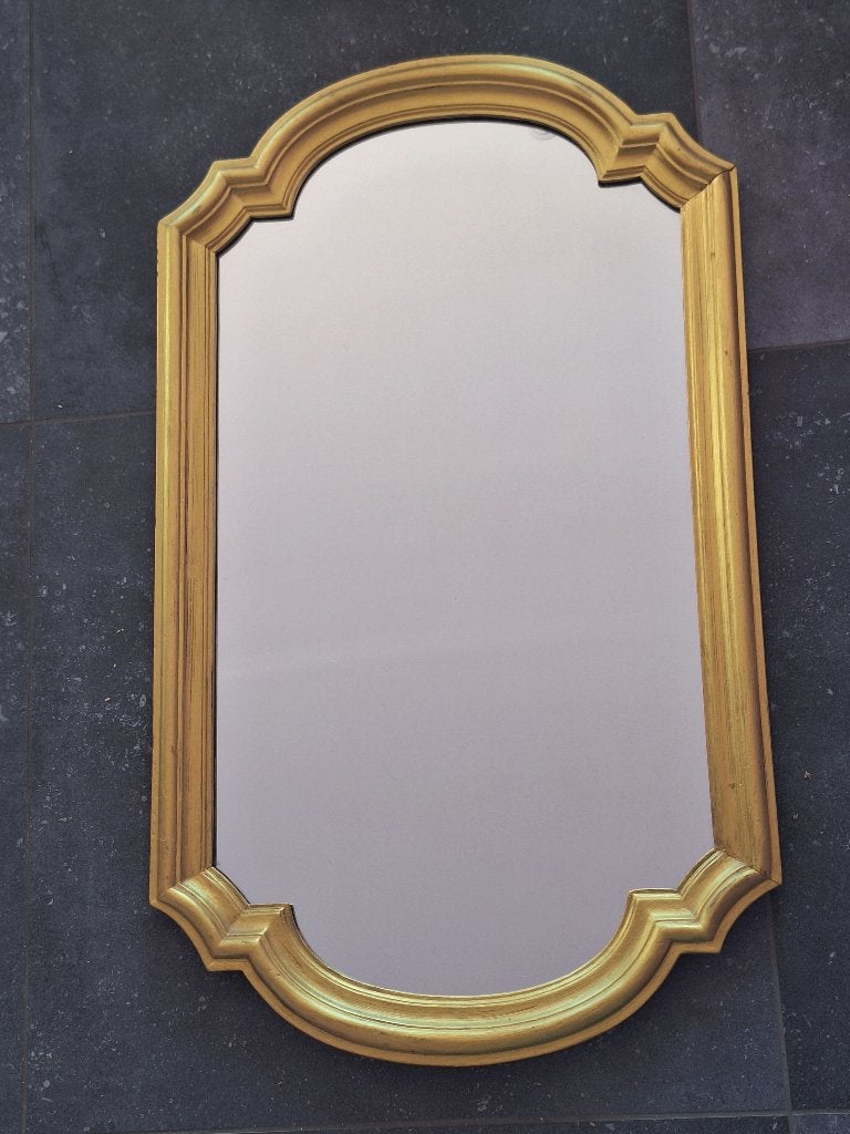 Joli grand miroir bon état, Maison & Meubles, Moins de 100 cm, Enlèvement, Utilisé, 50 à 75 cm